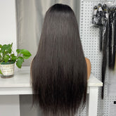 Top Raw Custom Closure Wig HD #1B 2x6 4x4 5x5 6x6 (Upgrade)